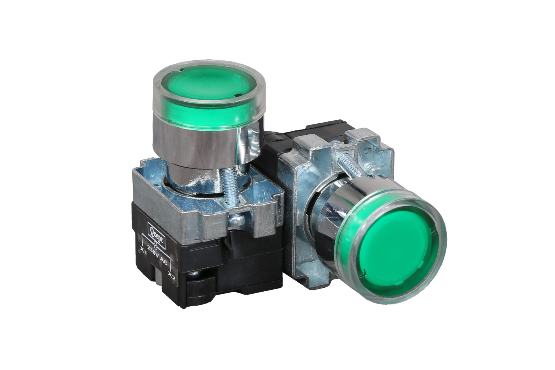 503b18507e-Illuminated Push Buttons Green